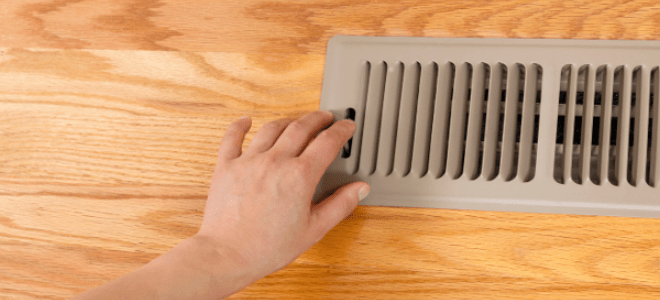 Mastering the Art of Cutting Vinyl Plank Flooring Around Floor Heat&nbsp;Vents