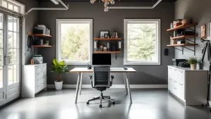 Creative Garage Office Ideas for Remote Work